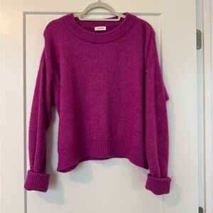 American Vintage Women's Fuchsia Sweater